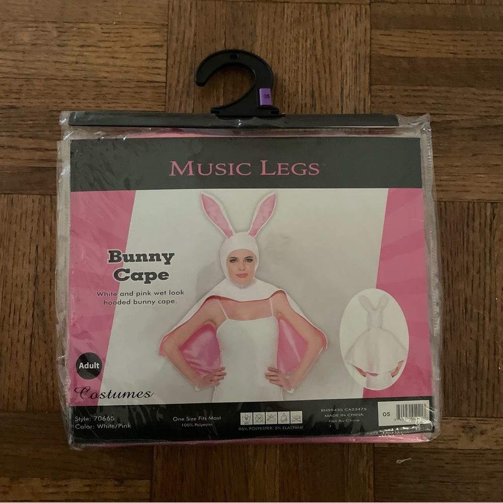 Halloween costume, bunny cape